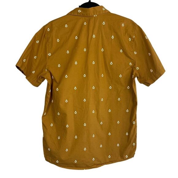 Volcom Diamond Print 100% Cotton Men’s Button Down Size M - Picture 6 of 8